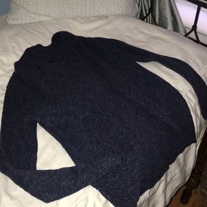 Dark blue cardigan
